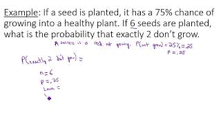 Binomial Probabilities - Exactly - Complement