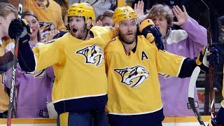Predators score four, cruise to win over Blues