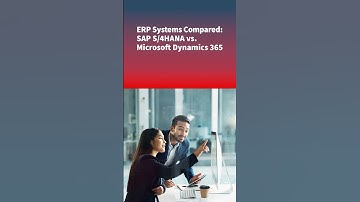 SAP S/4HANA vs. Microsoft Dynamics 365