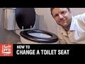 How to Change a Toilet Seat