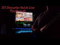 JST Disruptor Quick Live Playthrough/7 String Guitar