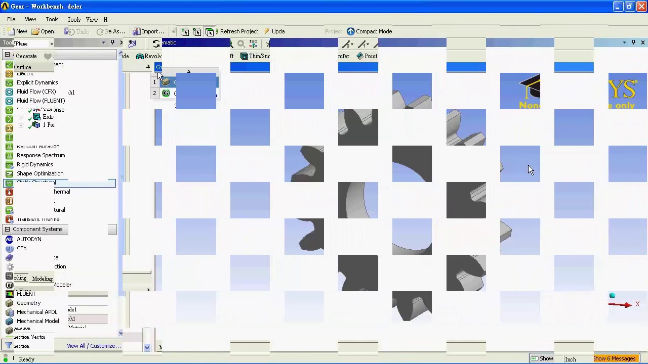 ANSYS WORKBENCH TUTORIAL SPUR GEAR 720p - YouTube