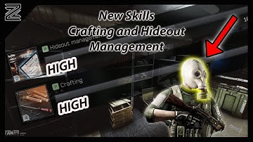 Tarkov Patch 12.8 New Skill | Craft and Hideout Management | What they do and Leveling