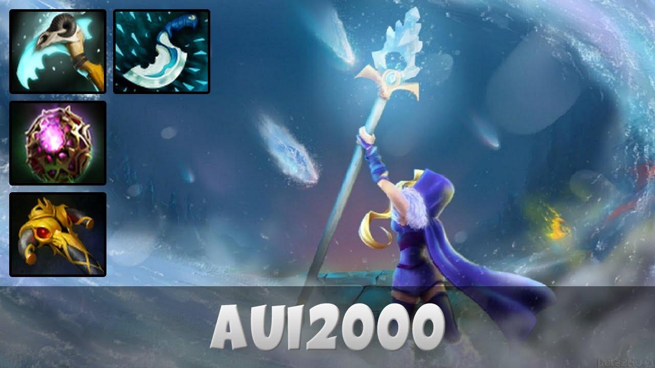 AUI2000 Crystal Maiden MID LANE Gameplay | Dota 2 Full Game