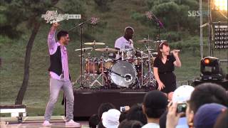 Eric Benet with Park Jimin (박지민) 'Spend my life with you'  2012 Seoul Jazz Festival
