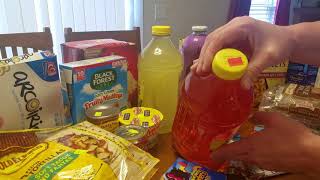 Another Amish salvage grocery haul - May 2018