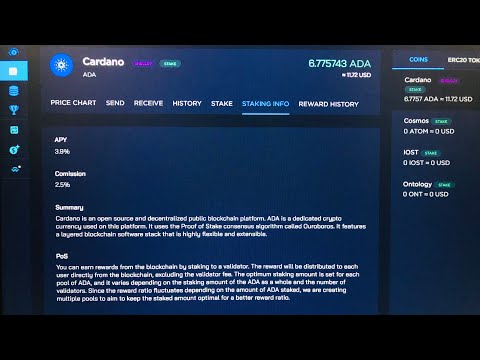 Staking Cardano Coin (ADA) - Kirim Dari Indodax 10...... Sisa 6,77 Untuk Stakingnya 🤣🤣🤣