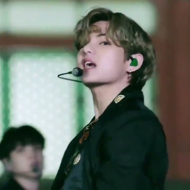 TAEHYUNG'S GROWL IN IDOL😁😁 #TAEHYUNG #BTS #shorts