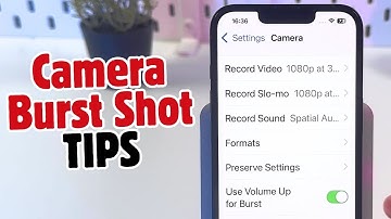 iPhone 16e Guide - How to Enable or Disable Use Volume Up Button for Camera Burst Shot