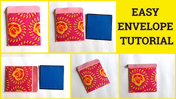 Easy Envelope Tutorial By Sangitaa Rawat | Paper Envelope Ideas | Envelope For Cards | Handmade