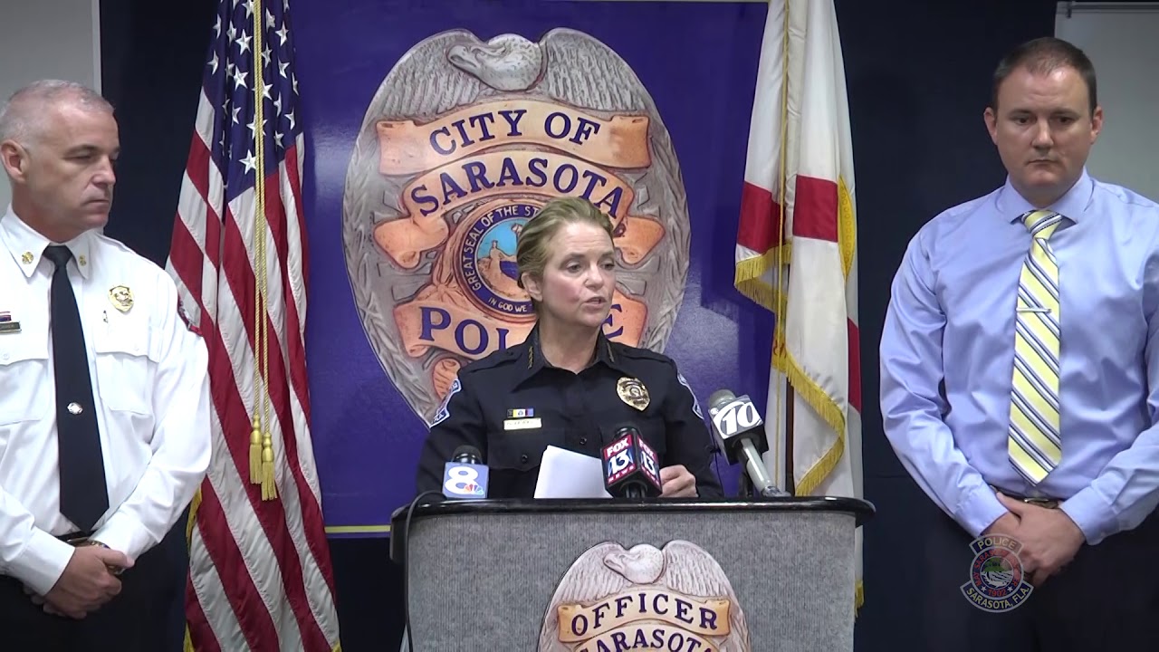 News Conference: Arrest made in shooting involving Sarasota County Fire Department paramedics shooting in dc