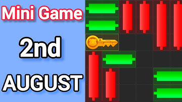 Hamster Mini Game Puzzle 2nd August (SOLVED) How to Play Hamster Kombat Mini Game and Win Key |#Key