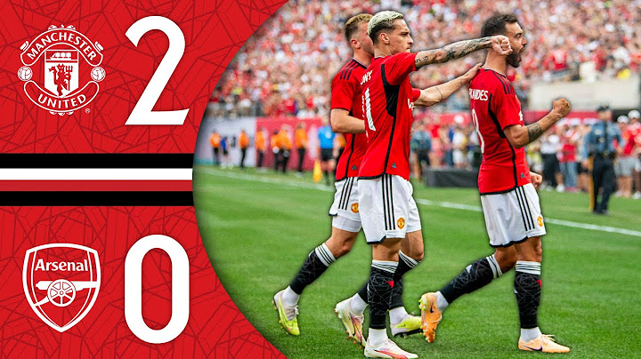 United Win In Front Of RECORD Crowd ❤️‍🔥 | Man Utd 2-0 Arsenal | 2023/24 Pre-Season