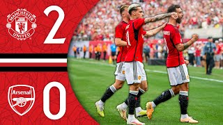 United Win In Front Of RECORD Crowd ❤️‍🔥 | Man Utd 2-0 Arsenal