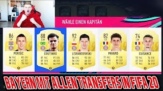 So sieht der FC Bayern mit allen Transfers in Fifa 20 aus! - Fifa 19 Fut Draft Ultimate Team