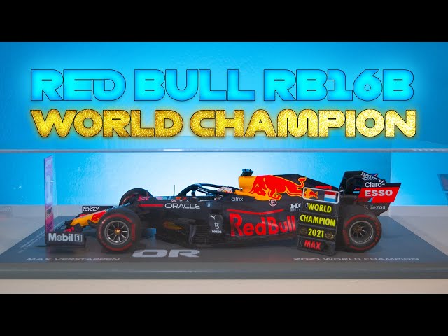 Max Verstappen 2021 Oracle Red Bull Racing F1 Team RB16B 1:8 Scale Mod