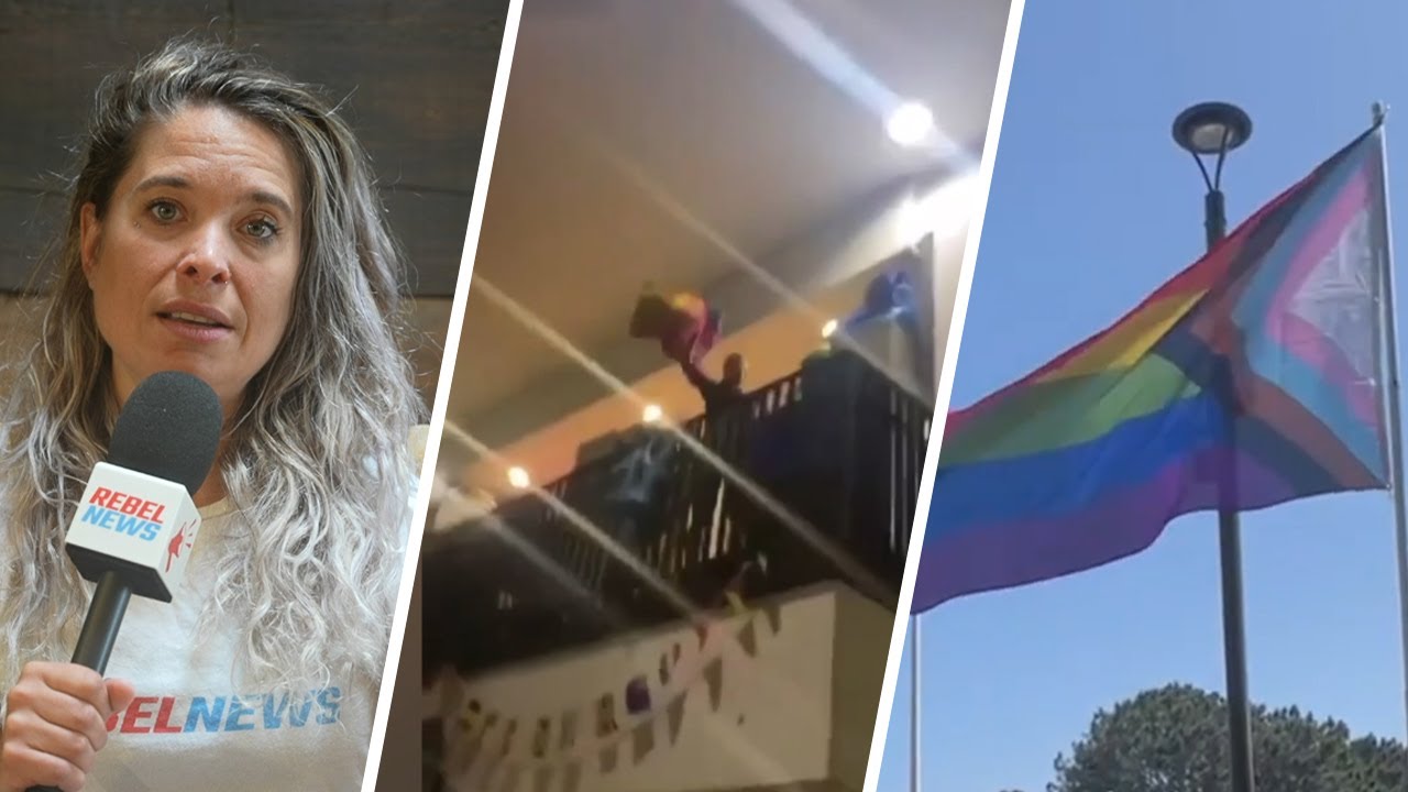 Teen faces criminal charges for removing an LGBTQ+ flag in school