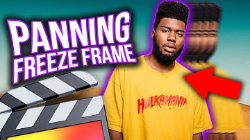 PANNING FREEZE FRAME ANIMATION - FINAL CUT PRO X