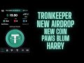 TechZone | "Massive Airdrop Alert! Tronkeeper's New Update for PAWS &amp; BLUM – Don't Miss Out!"