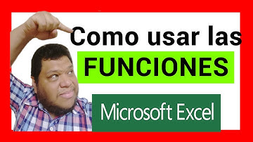 🔴💊Ejemplo de uso de FUNCIONES en Excel 2016 - 2019