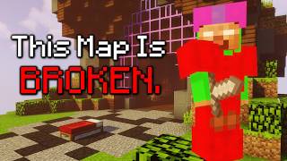 This NEW Bedwars Map is BROKEN...