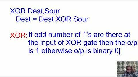 instruction set of 8086 part 3