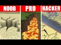 Minecraft NOOB vs. PRO vs. HACKER: EARTHQUAKE SURVIVAL in Minecraft! (Animation)