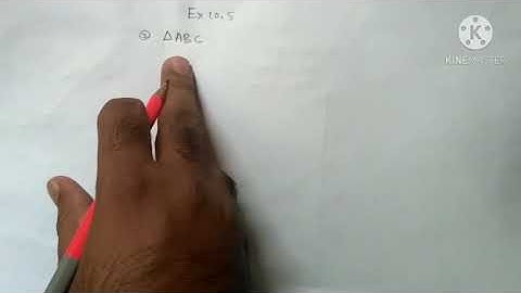 Construction of triangle based on RHS Criteria NCERT Class 7 maths Exercise 10.5