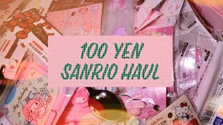 100 YEN SHOP Sanrio Haul | DAISO | CAN DO |  Hello Kitty, My Melody, Little Twin Stars