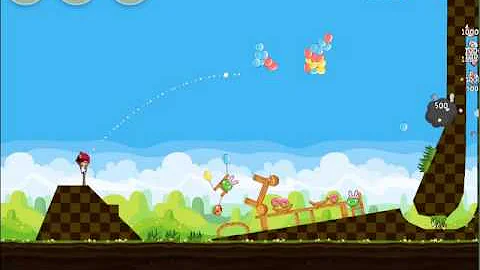 Angry Birds Chrome Easter Eggs Bonus Level #3 Walkthrough