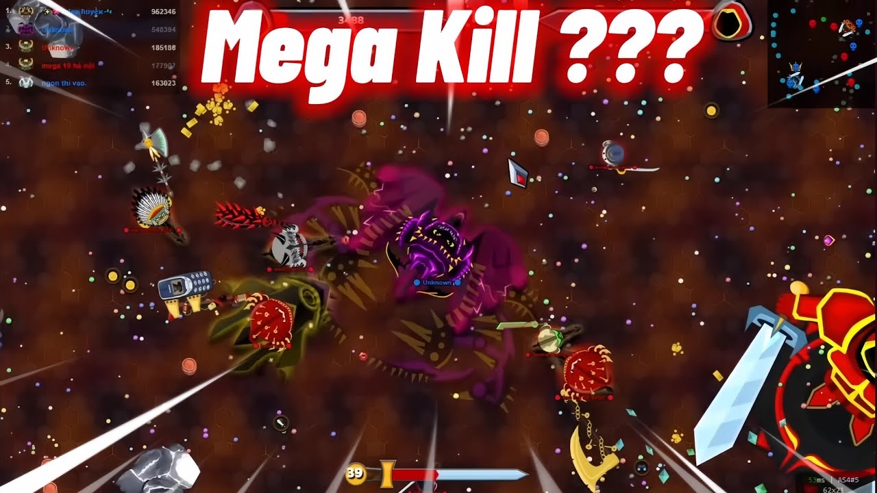 Evowars.io🕹️Pha xử lý đẳng cấp - Thoát chết trong tích tắc !