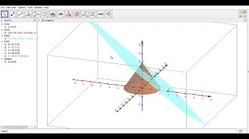 #irisankerucut #geogebra #tutorial Irisan Kerucut dengan Aplikasi GEOGEBRA