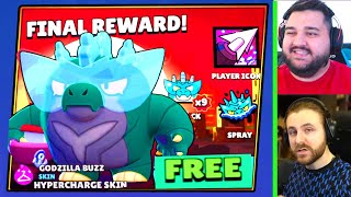 SINGURUL in Romania ce ia BUZZ VERDE SKIN CLAN OFERTA pe Brawl Stars!