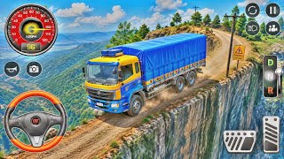 Real Truck Driving Game || Dangerous Mountain Road Truck Simulator Android Gameplay screenshot 3