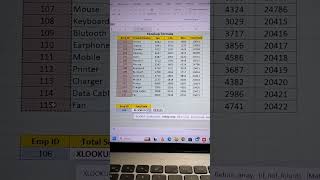 XLookup Formula in Excel #xlookup #computerlife #xlookupformula #excelformula #bestexcelshortcuts