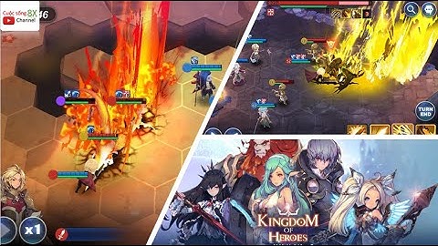 Kingdom of heroes: Tactics war - Tactical rpg android game part 2