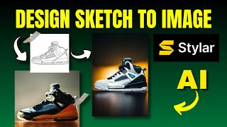 How To Create Sketch Concept Into Real Product Images Using Dzine AI