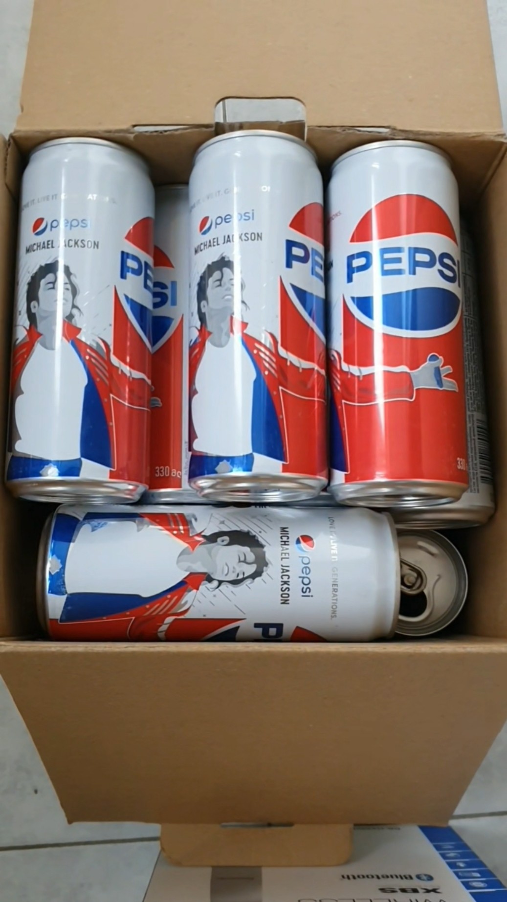 Michael Jackson Pepsi Cans Rare Limited Edition Collection