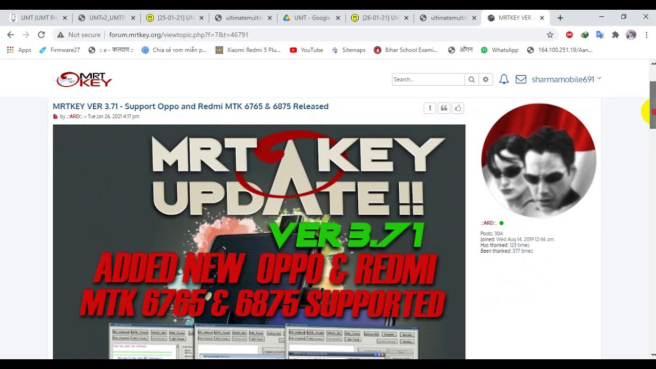MRT NEW UPDATE 3.71 ALL OPPO RESET UNLOCKING
