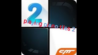 Playing Piano Tiles 2