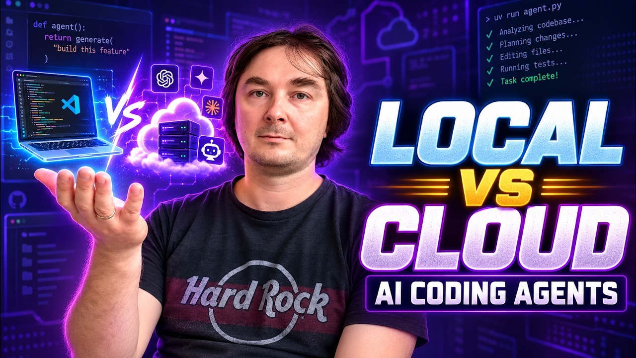 Local vs Cloud AI Coding Agents - YouTube
