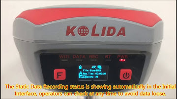Record Static Data of K1 | K20s | K1 PRO, Kolida, Pofessional Survey Equipment Manufacturer