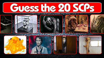 Guess the SCP Quiz (20 Most Popular SCPs)