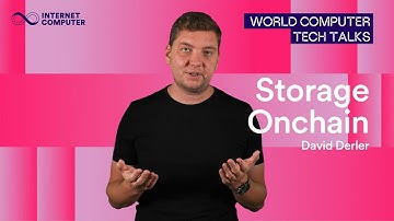 Scaling Onchain Storage for Web3 | How the Internet Computer Reaches 2 TB Per Subnet | David Derler