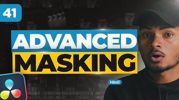Draw Advanced Masks with Polygon and BSpline Tool in Fusion - DaVinci Resolve 19|Class 41 Hindi