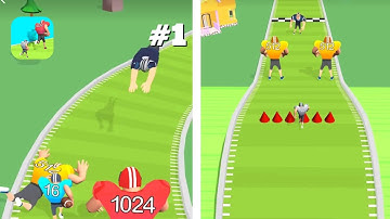 Rugby Master 3D - New Release - Hyper Hybrid Casual - Gameplay Walkthrough (iOS & Android)