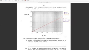 PHYSICS PAST PAPER 4 THEORY (EXTENDED) IGCSE 0625/42 MAY/JUNE 2018 (PART 3).
