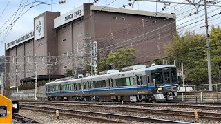 【京都線を2両編成が爆走！】JR西日本521系 G24編成 吹田出場試運転
