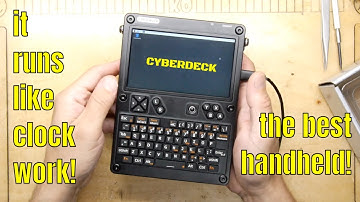 clockwork uConsole - Unboxing and build. Cyberdeck Retro Workstation!