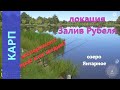Русская рыбалка 4 - озеро Янтарное - Карп: краб или мидии?.. и усач